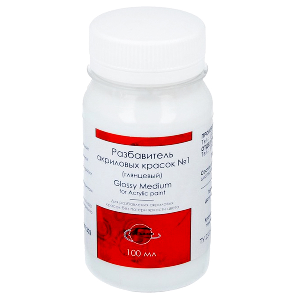 Разбавитель для акриловых красок №1, глянцевый, ТАИР, 100 ml