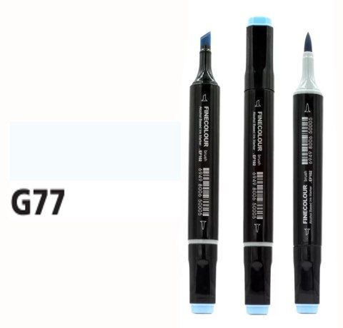 Маркер спиртовий Finecolour Brush 077 кристалічний опал G77 