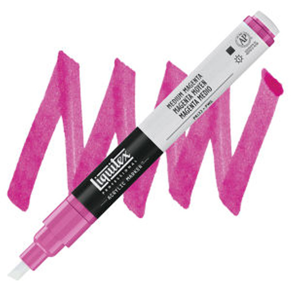 Liquitex акриловый маркер Paint Marker 2мм, #500 Medium Magenta (Середня маджента)