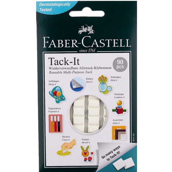 Клей Faber-Castell "TACK IT" Багаторазовий, 50 g