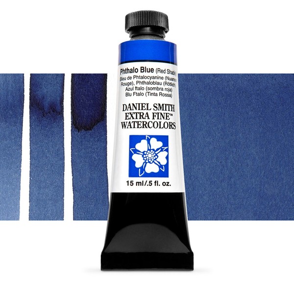 Акварельная краска Daniel Smith, туба, 15мл. Цвет: Phthalo Blue (Red Shade) s1