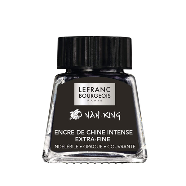 Чорнило індійське Lefranc Indian Ink, Nan-King, 14 мл 