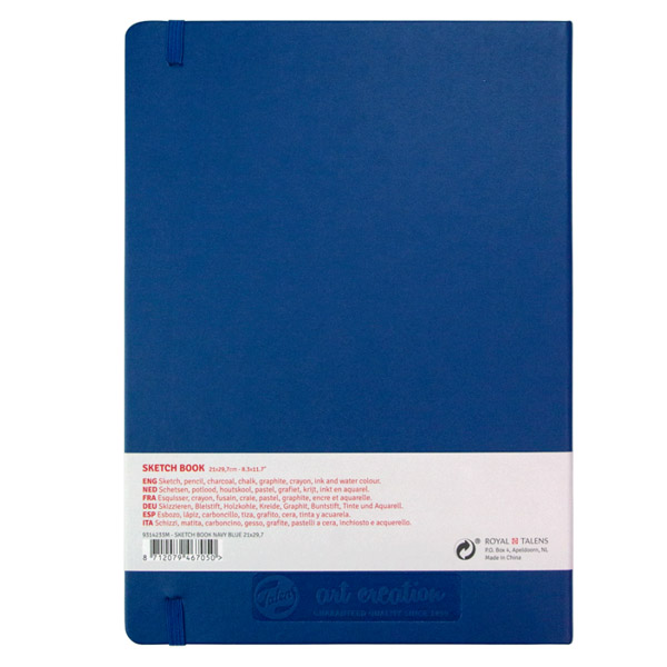 Блокнот для графики Talens Art Creation NAVY BLUE, 140 г/м2, 21х29,7 см, 80 л., Royal Talens - фото 2