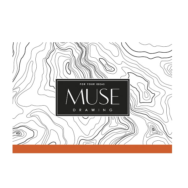 Альбом для рисования MUSE А6, склейка горизонт., 150 г/м2, 20 л.