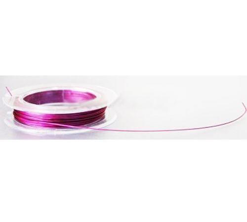 Біжутерний дріт, 0,3 мм, Пурпурний, 10 м 