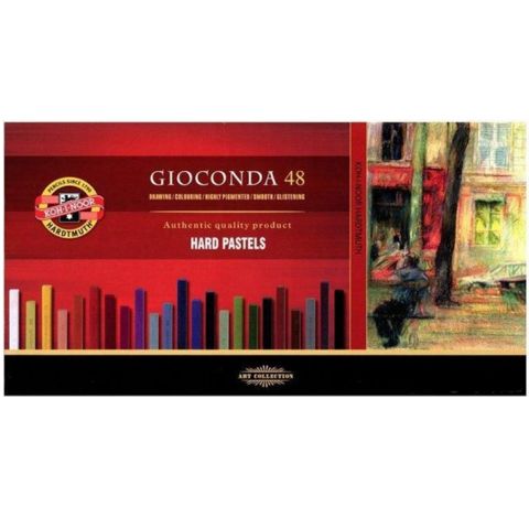Набір сухої твердої пастелі Gioconda Koh-I-Noor, 48 кольорів 