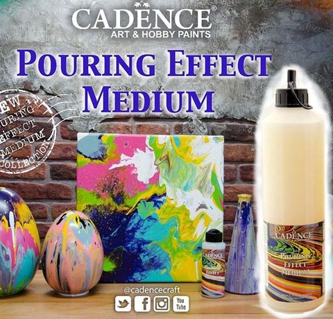 Cadence эпоксидный медиум с эффектом заливки Pouring Effect Medium, 250 мл