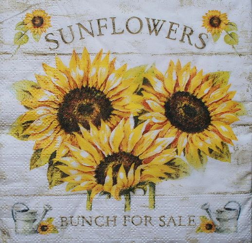 Салфетка Подсолнухи-2