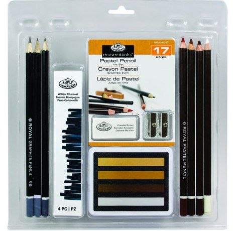 Набір пастельних олівців Pastel Pencils, 17 предметів 