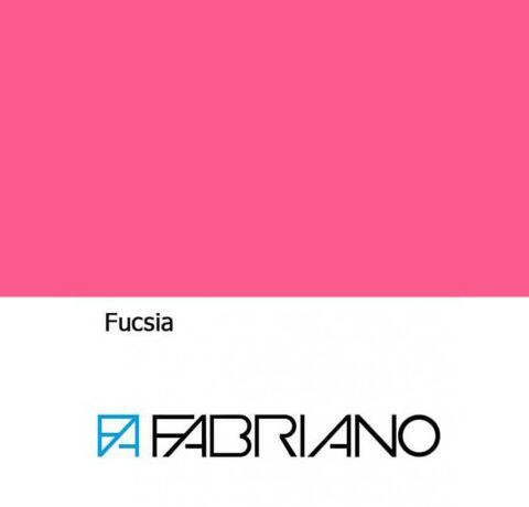 Бумага для дизайна Fabriano Colore B2 (50*70 см) 200г/м2, мелкое зерно, №43 FUCSIA (РОЗОВАЯ)