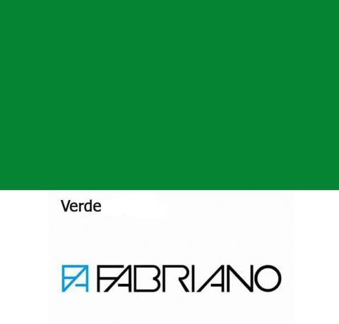 Бумага для дизайна Fabriano Colore B2 (50*70 см) 200г/м2, мелкое зерно, №31 VERDE (Зелёная)