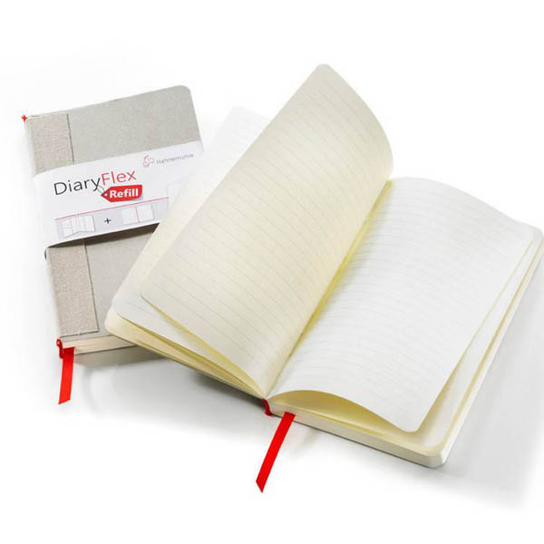 Блокнот для начерків, записів, в лінію, Hahnemuhle «DiaryFlex», 80л, 100г/м2, 19х11, 5см  - фото 2