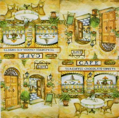 Салфетка Кафе