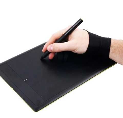Рукавички для малювання на 2 пальці, розмір S  - фото 2