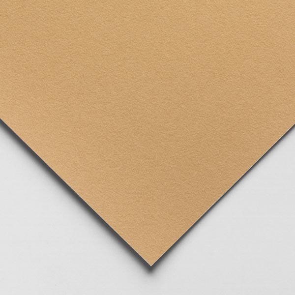 Бумага для пастели Hahnemuhle «Velour», бархатная фактура, 50х70см, 260г/м2. Цвет: ОХРА - фото 1