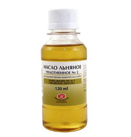 Льняное масло уплотненное №2, 120 ml, ЗХК