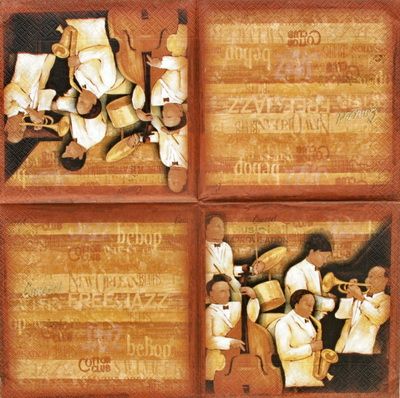 Салфетка Музыканты