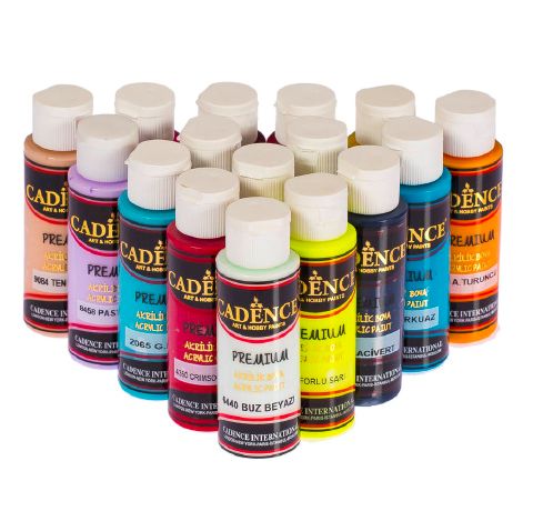 Акриловая краска «Premium Acrylic Paint» Cadence (цвета в ассорт.), 25 ml - фото 1