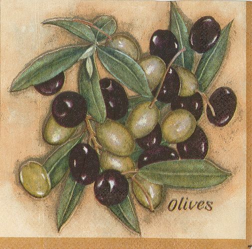 Салфетка Ветвь оливковая