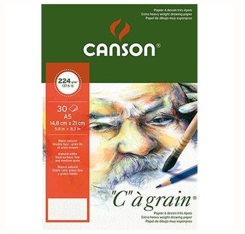 Альбом для ескізів та графіки Ca Grain, 224 g, А4, 20 л. Canson 