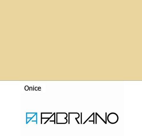 Папір для дизайну Fabriano Colore B2 (50*70 см) 200г/м2, дрібне зерно, №37 ONICE (Кремовий) 