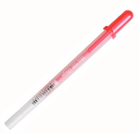 Ручка гелева, GLAZE 3D-ROLLER, Червона, Sakura 