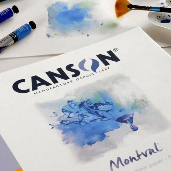 Альбом для акварели Canson Montval 300 g, 12л.,13.5x21 см - фото 2