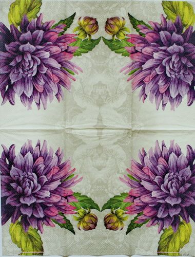 Салфетка Георгины