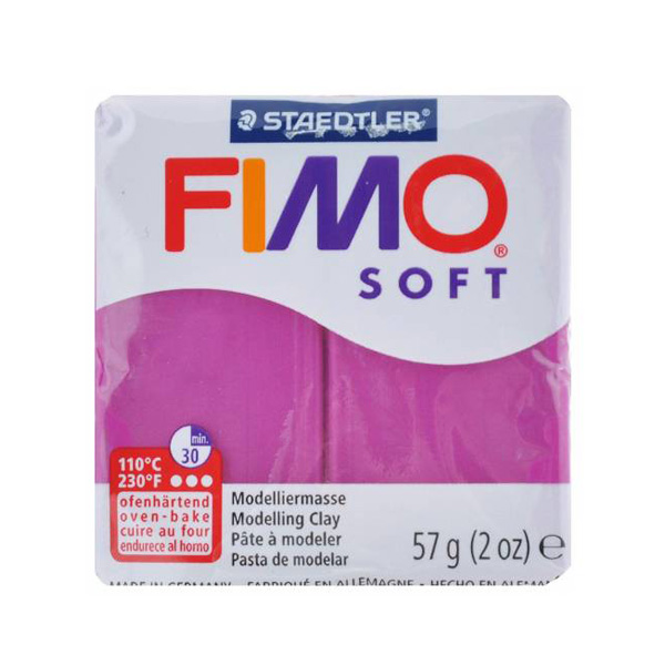 Пластика «FIMO Soft», 56 г. Цвет: Фиолетовый №61