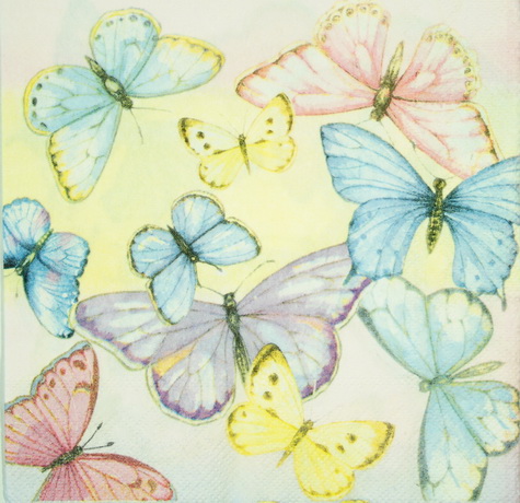 Салфетка Бабочки, бабочки, бабочки...