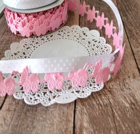 Набор декоративных лент «Для доченьки», 2 шт. / уп., (1 м., 2 м.)