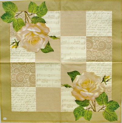 Салфетка Чайная роза