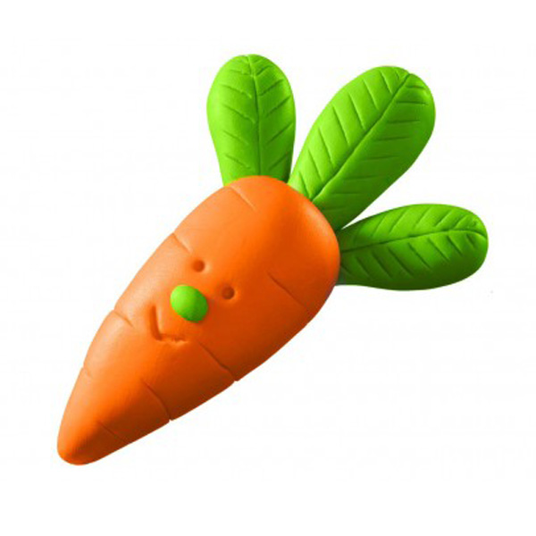 Набір для ліплення з полімерної глини FIMO Kids "Весела морквина", 2 кол.*42 гр.  - фото 2