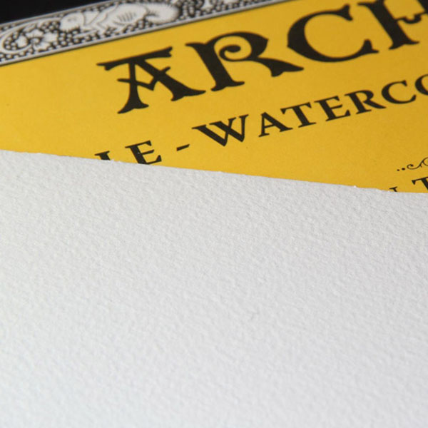 Arches блок паперу для акварелі крупнозерниста Rough 300 гр, 18x26 см (20л)  - фото 2