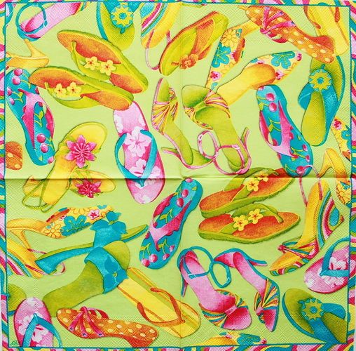 Салфетка Босоножки