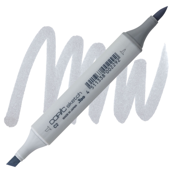 Copic маркер Sketch, №C-2 Cool gray (Холодный серый)