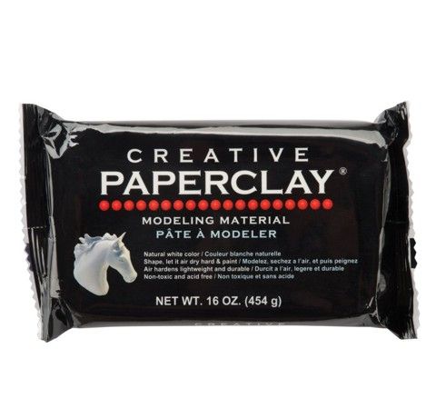 Масса самозатвердевающая Creative Paperclay, 454 гр.