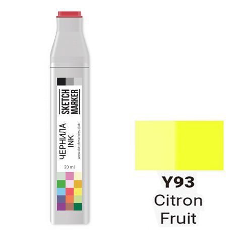 Чорнило SKETCHMARKER спиртове, колір ЦИТРУС (Citron fruit), SI-Y093, 20 мл. 