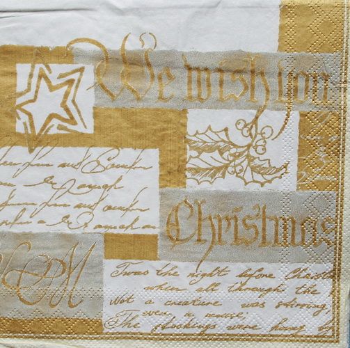 Салфетка Золотой мотив