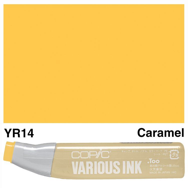 Чорнило для маркерів Copic Various Ink, #YR-14 Caramel (Карамель) 
