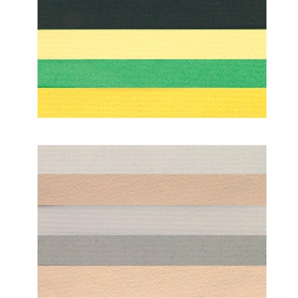 Блок пастельного паперу Hahnemuhle "Velour", оксамитова фактура, 9 кольорів, 24х32см, 10л, 260/м2. Hahne  - фото 2