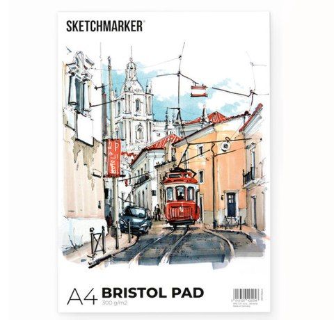 Склейка для маркеров SKETCHMARKER Bristol Pad A4 20 л., 300 гр\м2