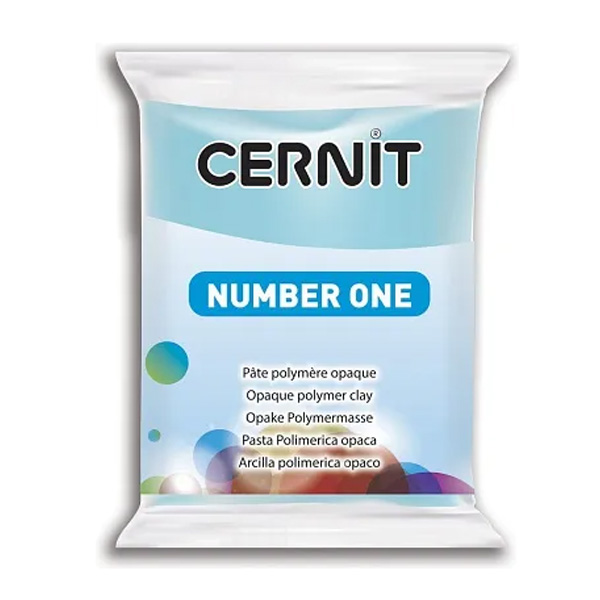 Полимерная глина Cernit Number One, 56 гр. Цвет: Небесно-голубой №038