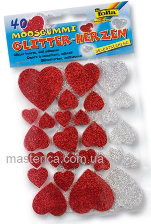 Наклейки «Сердечки», Folia