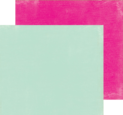 Бумага для скрапбукинга Lt. Blue/Hot Pink Distressed Solid, 30х3