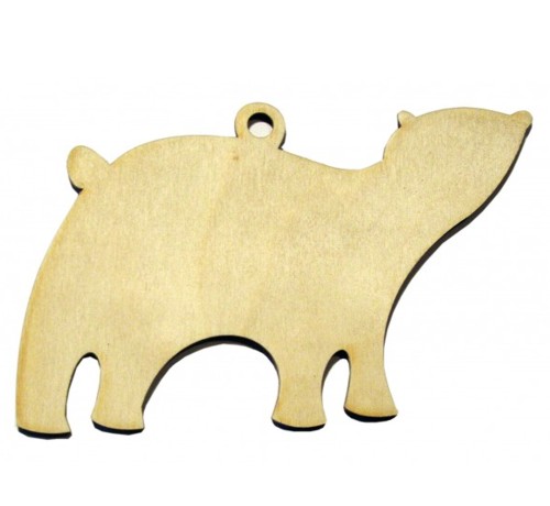 Заготовка для декорирования «Полярный медведь», 6 см