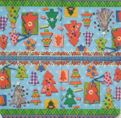Салфетка  Скрап-ёлки
