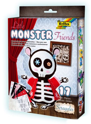 Набор для создания изделий из фетра «Маленький монстр Скрагли»