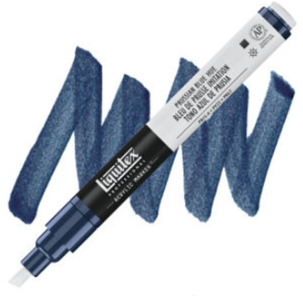 Liquitex акриловый маркер Paint Marker 2мм, #320 Prussian Blue Hue (Прусский синий)
