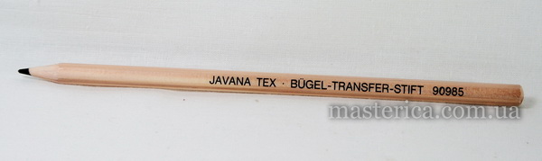 Олівець для перенесення зображення з паперу на текстиль 